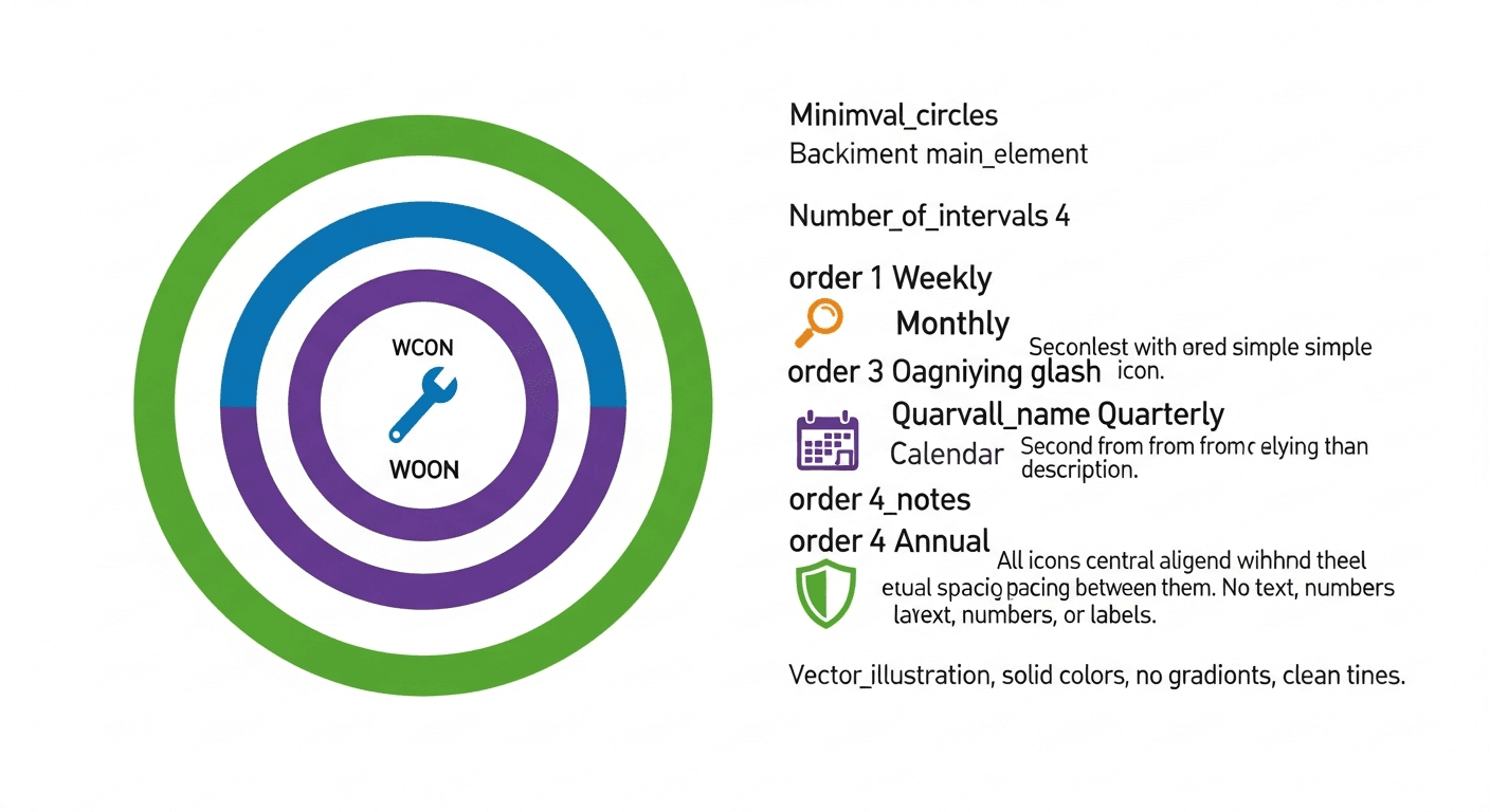 Übersicht der Prüfintervalle nach DIN 4040-100
