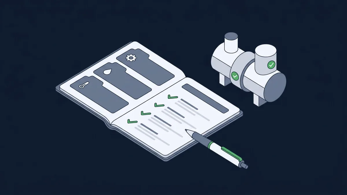 Betriebstagebuch — Illustration